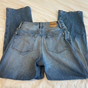 hollister high rise dad jeans